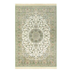 Kusový koberec Nouristan Naveh 104379 Ivory Green 135x195 cm