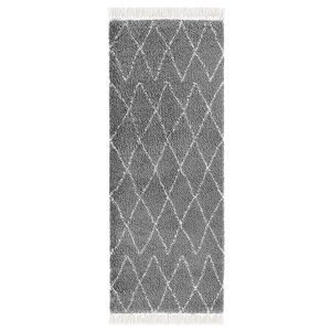 Kusový běhoun Mint Rugs Desire 104401 Dark grey 80x200 cm