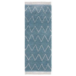 Kusový běhoun Mint Rugs Desire 103319 Blue Cream 80x200 cm