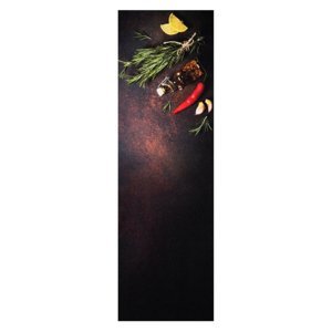 Kuchyňská předložka Zala Living Cook & Clean 103828 Grey Red 45x140 cm