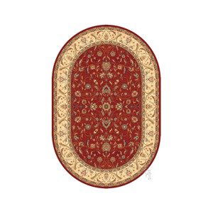 Kusový koberec Omega Aries Rubin Ovál  200x300 ovál cm
