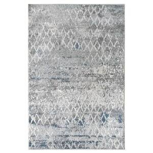 Kusový koberec Modena 3985 light grey/light blue 80x150 cm