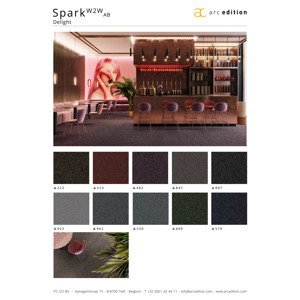 Metrážový koberec Spark W2W 400 cm