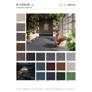 Metrážový koberec e-check 400 cm