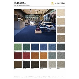 Metrážový koberec MASTER 400 cm