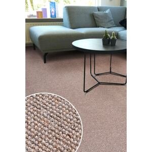 Metrážový koberec Titan 1418 koňakový 200 cm