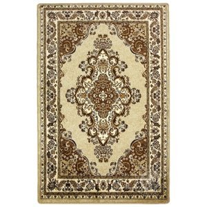 Kusový koberec Medailon 6985A Beige 40x60 cm