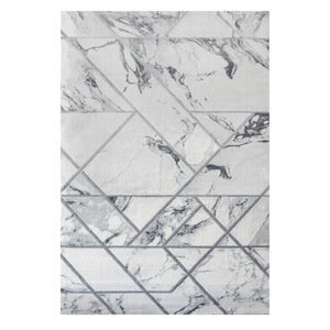Kusový koberec MRAMOR 8919A silver 120x170 cm