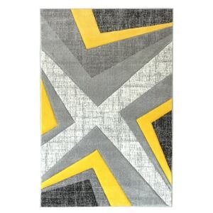 Kusový koberec Warner 1180A Yellow 80x150 cm