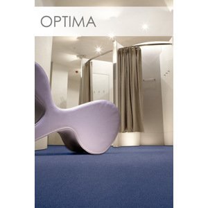 Metrážový koberec OPTIMA SDE New 71 Modrý 400 cm