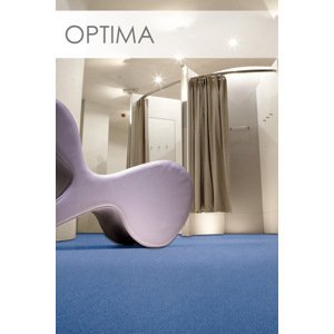 Metrážový koberec OPTIMA SDE New 73 Modrý 400 cm