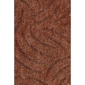 Metrážový koberec Riverton 881 tehlová 400 cm