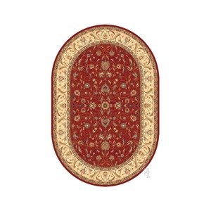 Kusový koberec Omega Aries Rubin Ovál  200x300 ovál cm