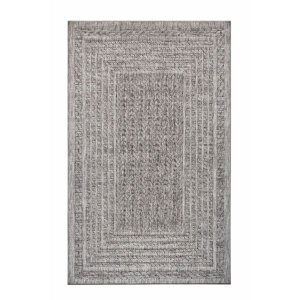 Kusový koberec Northrugs Forest 103991 Light grey 80x150 cm