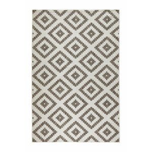 Kusový koberec Northrugs Twin 103133 Brown Cream 200x290 cm
