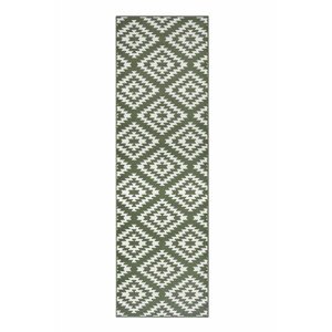 Kusový běhoun Hanse Home Basic 105467 Green 80x350 cm