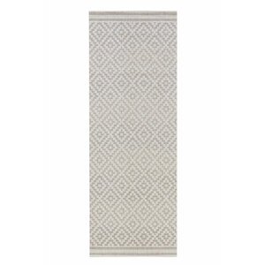 Kusový běhoun Northrugs Meadow 102467 Grey Cream 80x200 cm