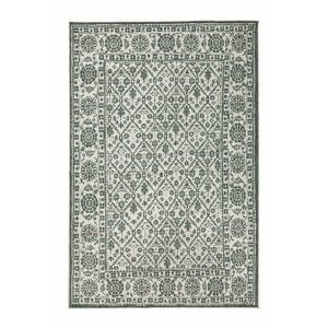 Kusový koberec Northrugs Twin 103115 Green Cream 120x170 cm