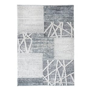 Kusový koberec Cannes 7884B White/L.Grey 80x150 cm