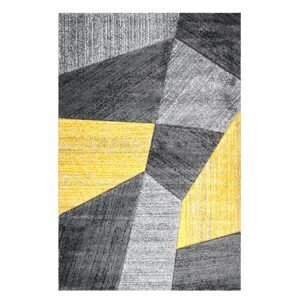 Kusový koberec Warner AG004 Yellow 80x150 cm
