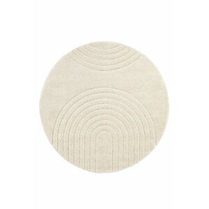Kusový koberec Mint Rugs Norwalk 105100 Beige Ø 160 cm