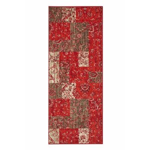 Kusový běhoun Hanse Home Celebration 103464 Kirie Red Brown 80x250 cm