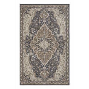 Kusový koberec Hanse Home Terrain 105607 Black Brown 240x340 cm