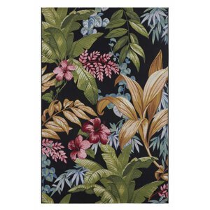 Kusový koberec Hanse Home Flair 105620 Tropical Flowers 80x165 cm