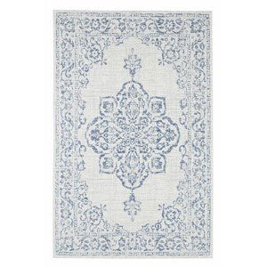 Kusový koberec Northrugs Beach 103853 Tilos Cream Blue 160x230 cm