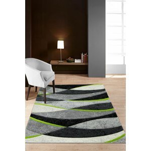 Kusový koberec Rumba 8780B Grey Green 133x190 cm