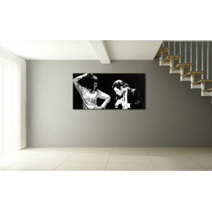 Ručně malovaný POP Art Pulp Fiction 1 dílný 100x50cm