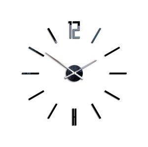 Moderní nástěnné hodiny CARLO BLACK