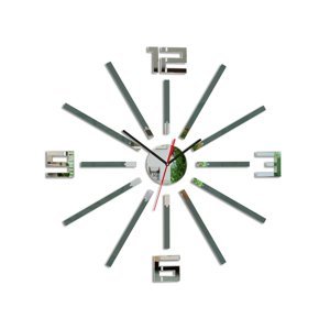 Moderní nástěnné hodiny SHEEN GRAY