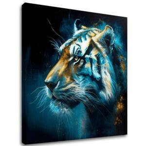 Dekorativní malba na plátně - PREMIUM ART - Tiger's Mighty Spirit