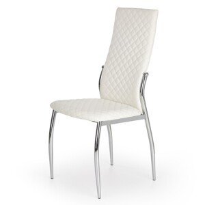 Jídelní židle SCK-238 bílá/chrom