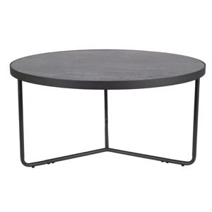 Konferenční stolek ONTALO šedá/černá
