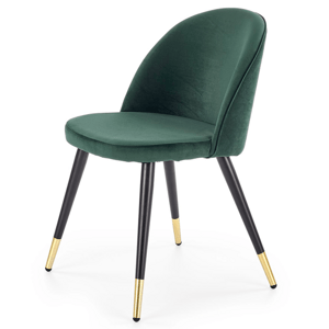 Jídelní židle SCK-315 zelená/černá