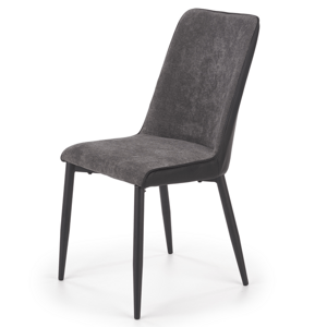 Jídelní židle SCK-368 šedá/černá