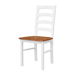 Jídelní židle BELLU I dub/bílá