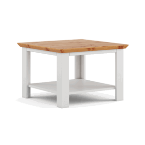 Konferenční stolek MARON přírodní/bílá