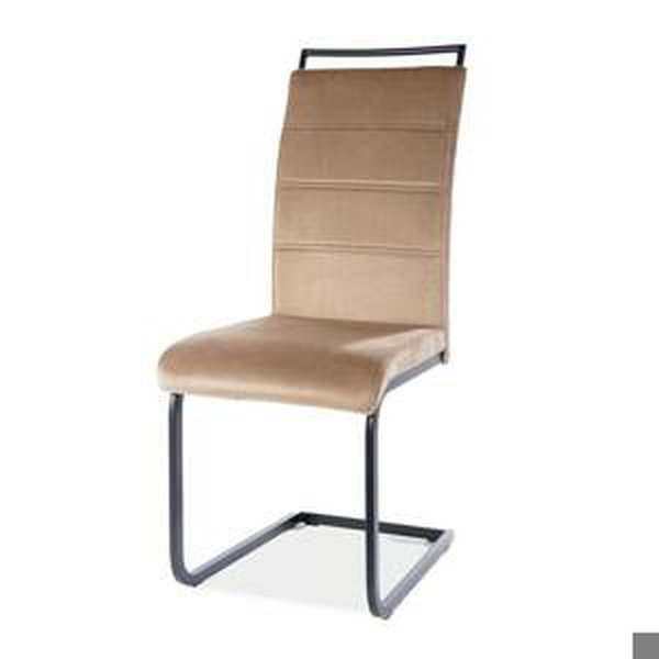 Jídelní židle SIGH-441 béžová/černá
