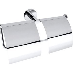 Bemeta Design OMEGA: Držák toaletního papíru s krytem dvojitý - 104112092