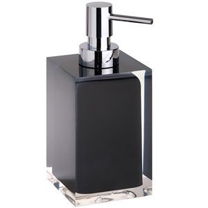 Bemeta Design VISTA: Dávkovač mýdla na postavení, 250 ml, černý - 120109016-100