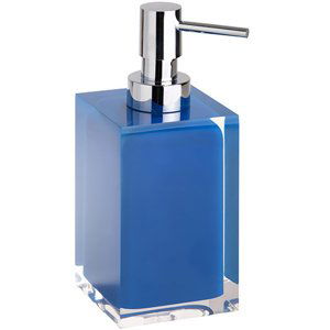 Bemeta Design VISTA: Dávkovač mýdla na postavení, 250 ml, modrý - 120109016-102