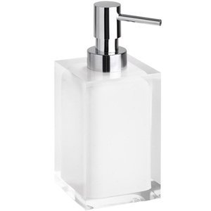 Bemeta Design VISTA: Dávkovač mýdla na postavení, 250 ml, bílý - 120109016-104
