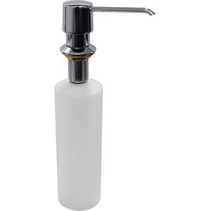 Bemeta Design Integrovaný dávkovač mýdla, 470 ml, mosaz/plast, lesk - 136109012