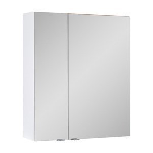 A-Interiéry Zrcadlová skříňka závěsná bez osvětlení Amanda W 60 ZS, bílá