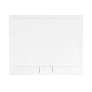 Besco Obdélníková sprchová akrylátová vanička AXIM R 100x80 (120x80, 100,110,120,130,140x90) UltraSlim Barva: Bílá, Rozměry: 100x80x4,5 cm, Varianta: AXIM R 10080 UltraSlim, #BAX-108-P