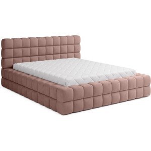 Eltap Čalouněná postel Dizzle Materiál potahu: Touch 24 - růžová, Rozměr: 140x200