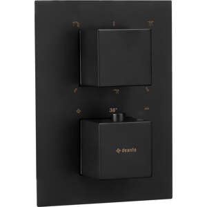 Deante Ovládací panel Box k termostatickému podomítkovému tělesu - BXY NEAT